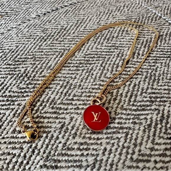 Vintage Louis Vuitton Zipper Pull Necklace - Picture 3 of 5